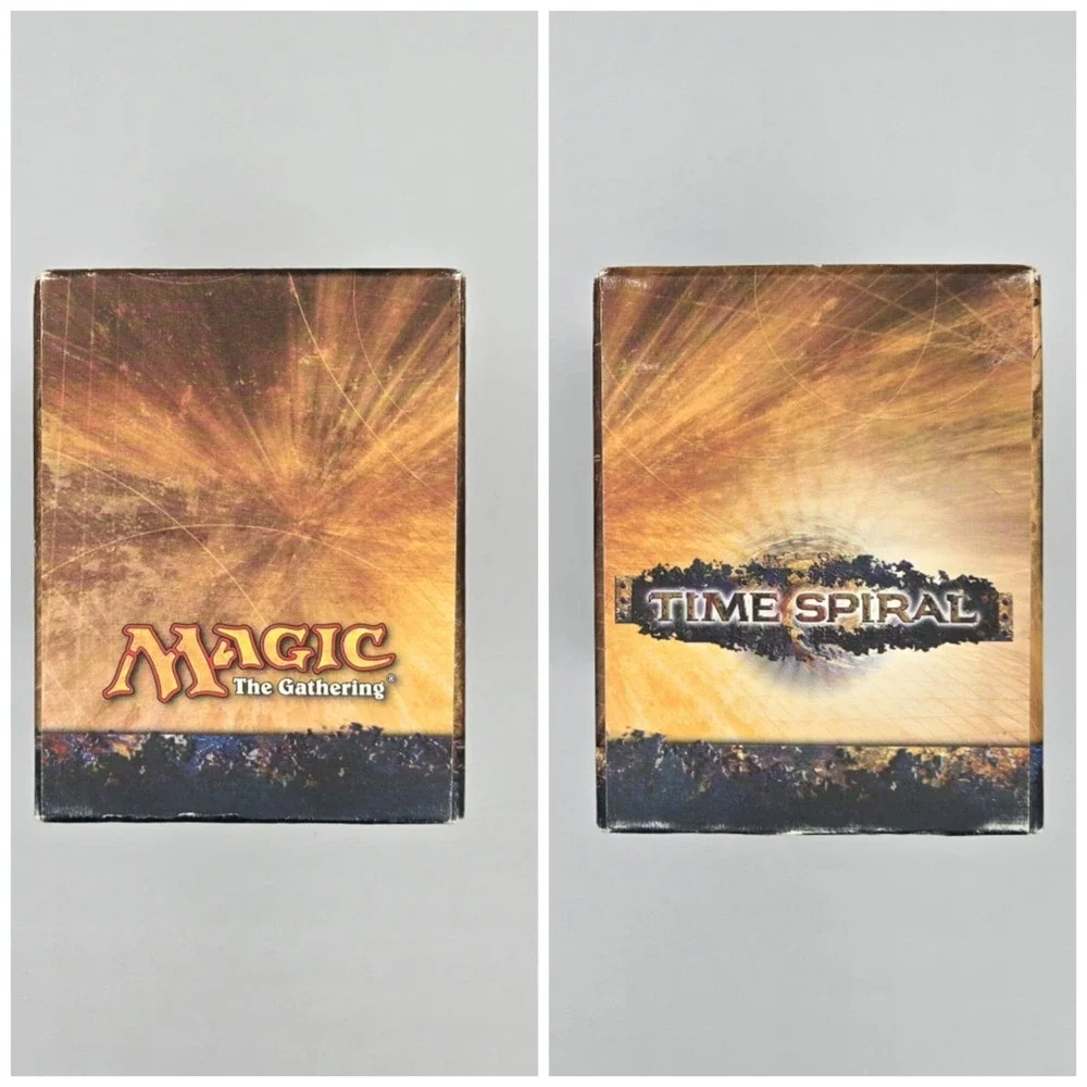 Magic The Gathering Time Spiral Empty Fat Pack Box MTG Rare Storage SINGLE BOX